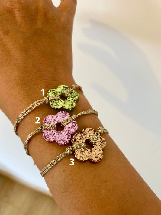 Bracelet Fleur - Coloris au choix