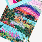 Mini-puzzle, Lake Tekapo