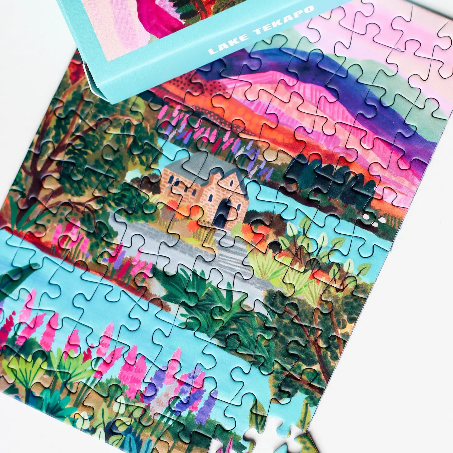 Mini-puzzle, Lake Tekapo