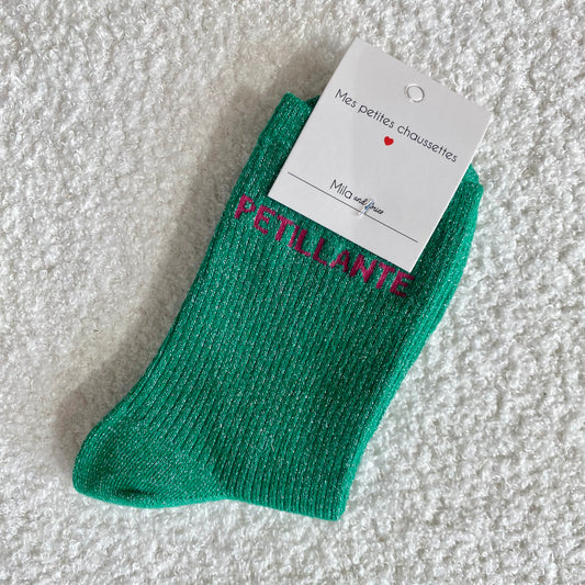 Chaussettes Pétillante - Vert