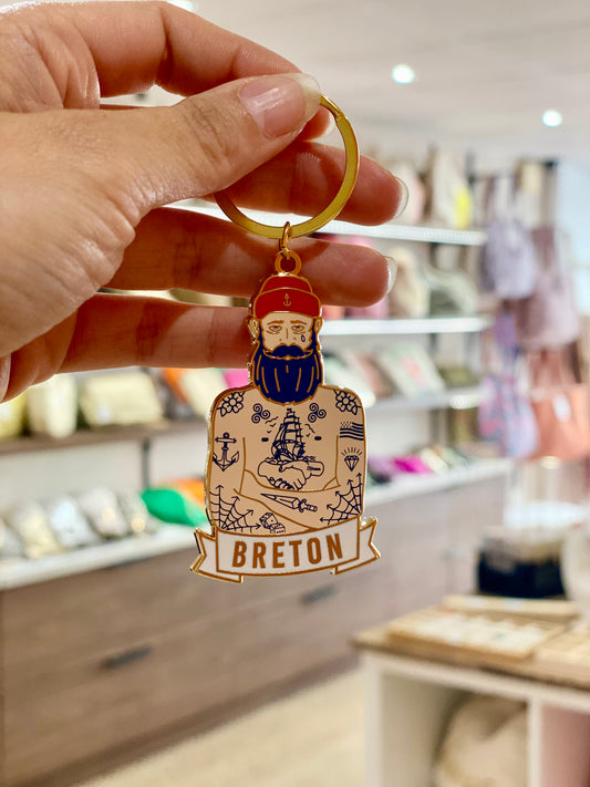 Porte-clés émaillé - Breton