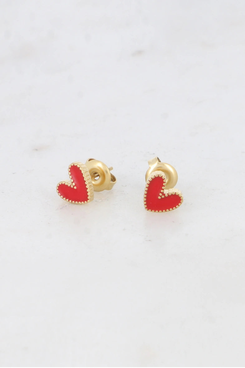 Boucles d'oreilles - Love (4 coloris)