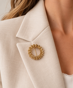 Broche Couronne laurier