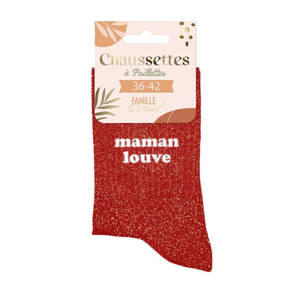 Chaussettes MAMAN LOUVE