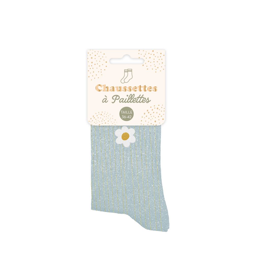 Chaussettes Fleur