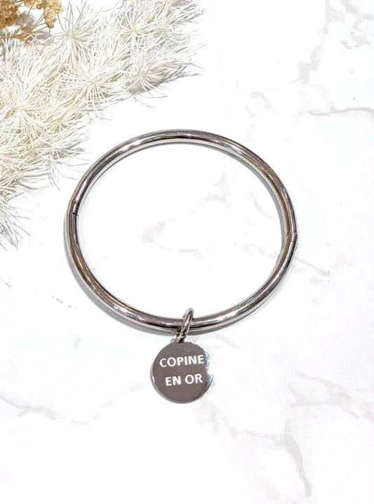 Bracelet - Copine en OR