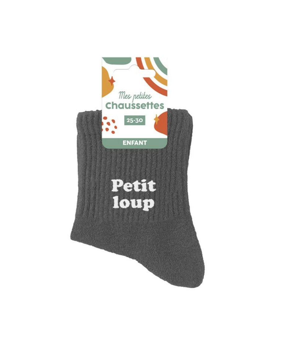 Chaussettes - Petit loup (25/30)