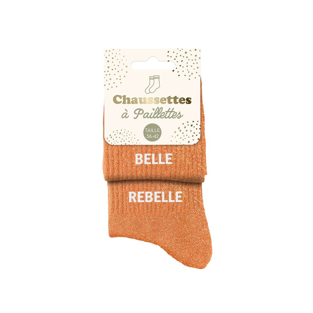 Chaussettes - Belle/Rebelle