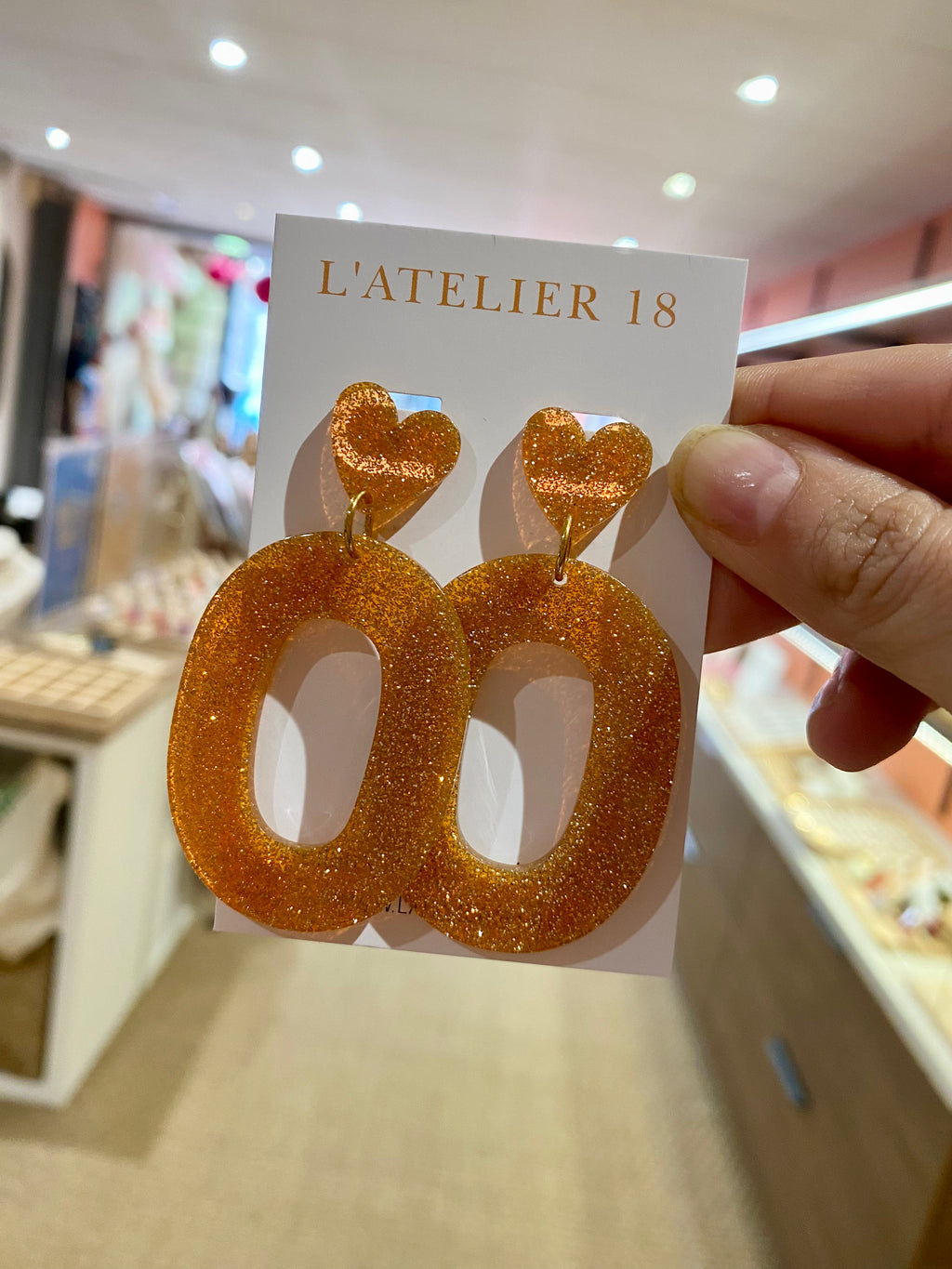 Boucles d'oreilles Sabrina - 5 coloris