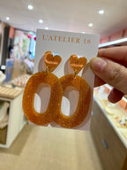 Boucles d'oreilles Sabrina - 5 coloris