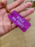 Porte-clés Roule ma poule