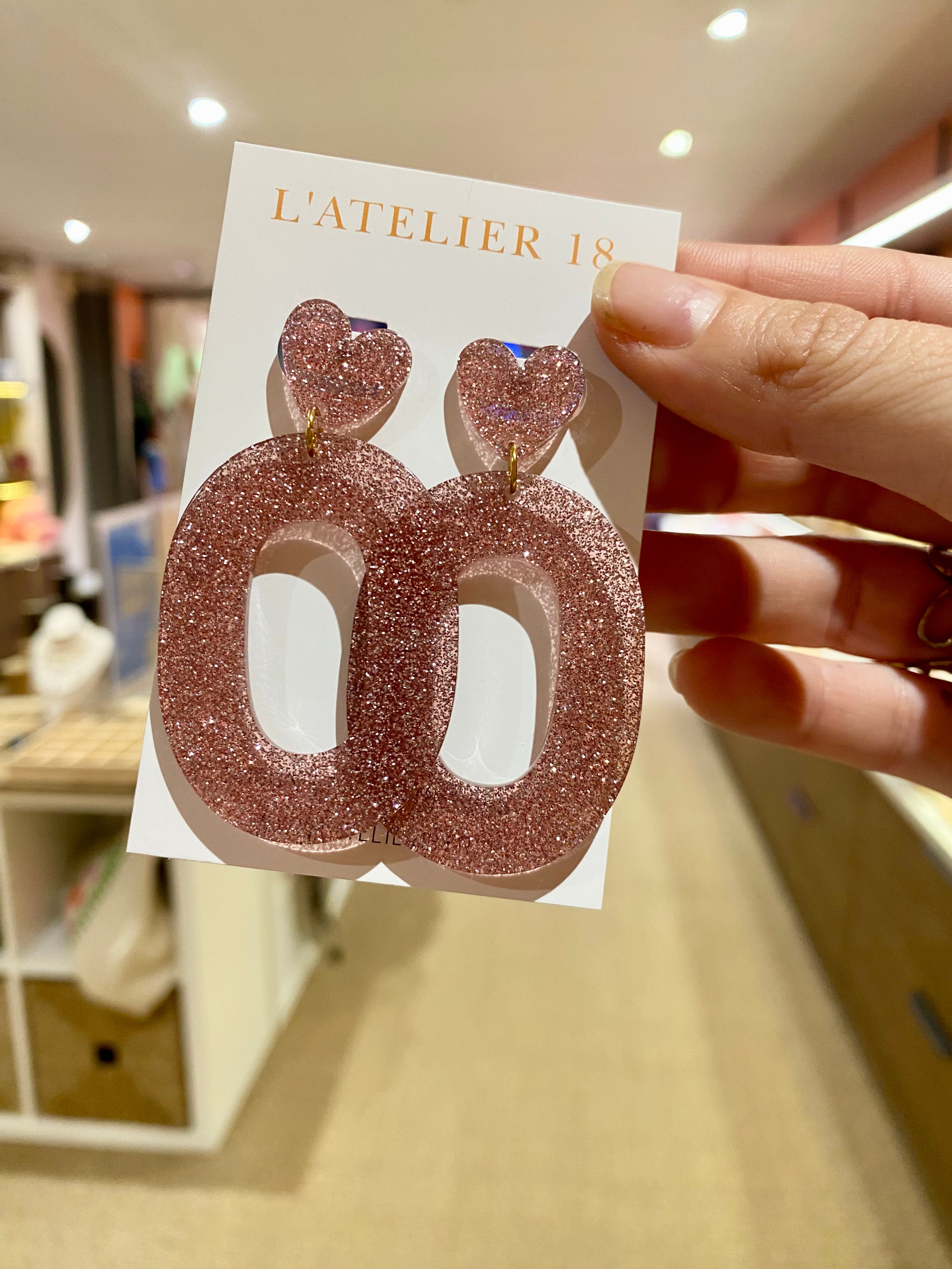 Boucles d'oreilles Sabrina - 5 coloris