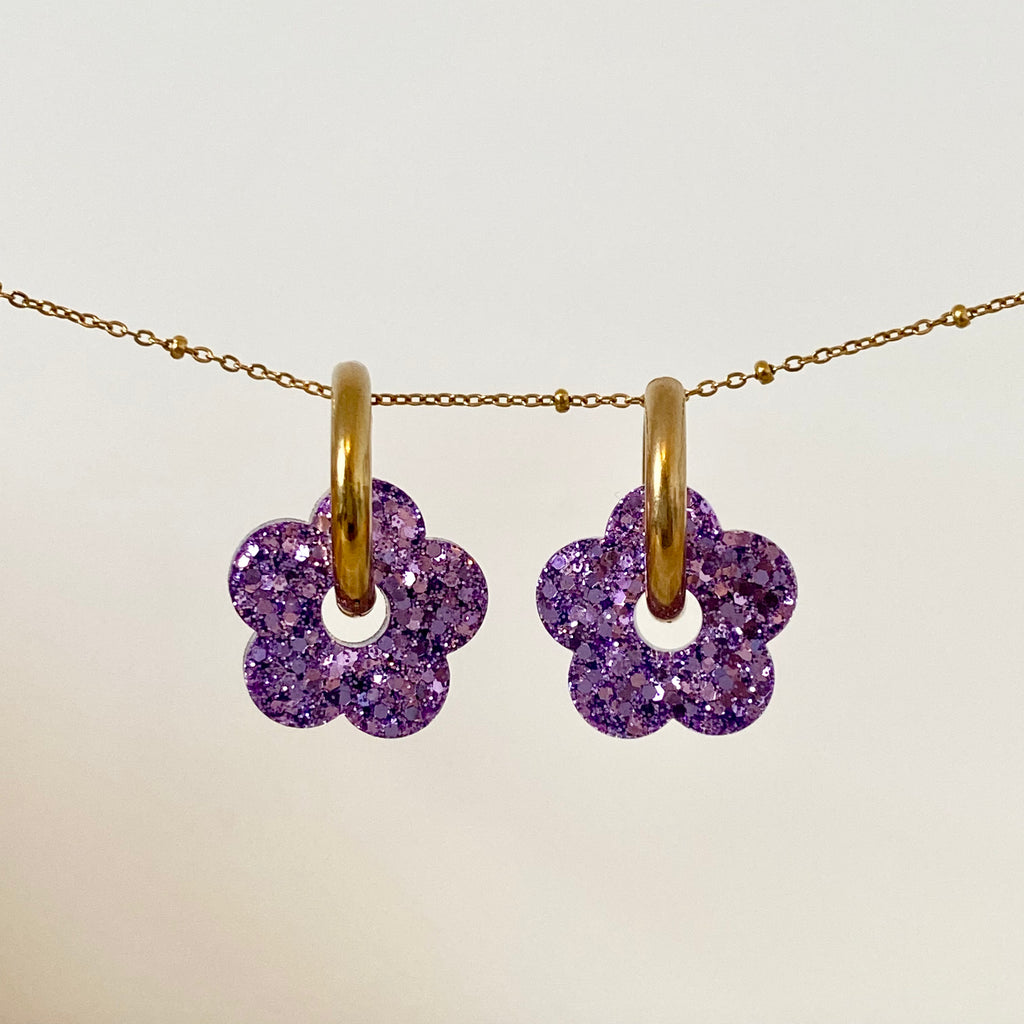 Boucles d'oreilles - Fleurs "Les Nicolettes"