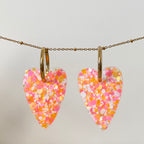 Boucles d'oreilles - Cœurs "Les Nicolettes"