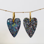 Boucles d'oreilles - Cœurs "Les Nicolettes"
