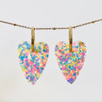 Boucles d'oreilles - Cœurs "Les Nicolettes"
