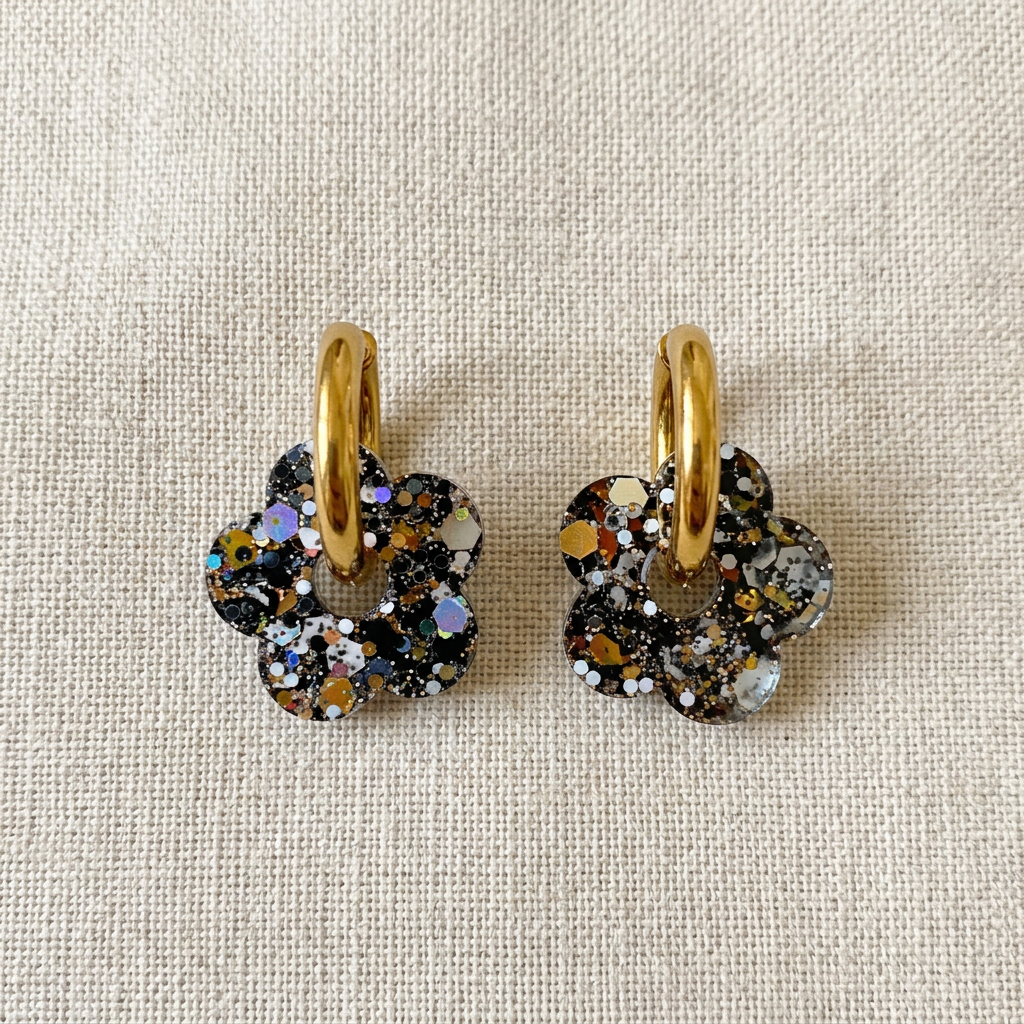 Boucles d'oreilles Fleurs "Les Nicolettes"
