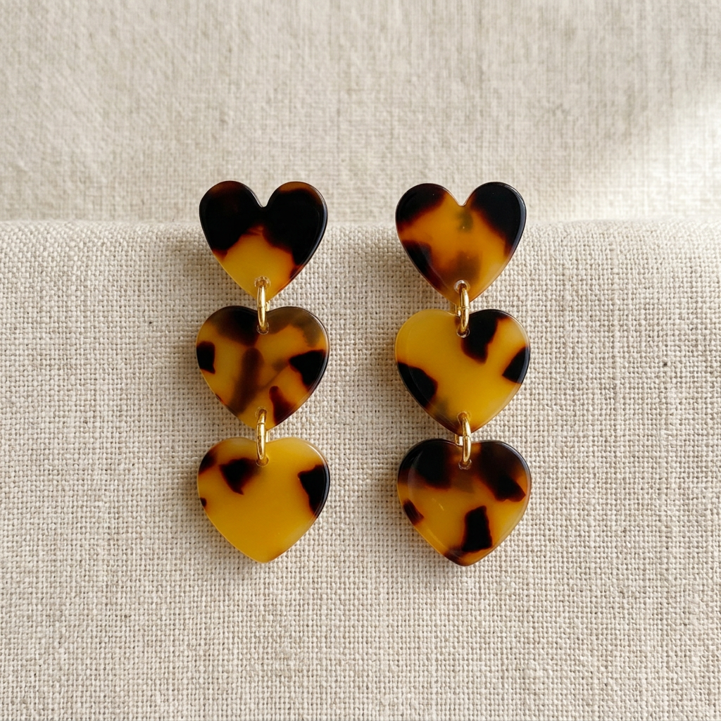 Boucles d'oreilles Te amo