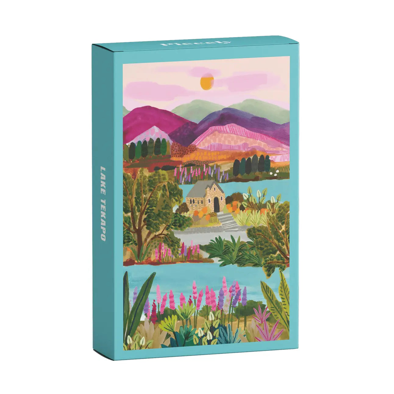 Mini-puzzle, Lake Tekapo